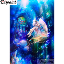 Dispaint Full Square/Round Drill 5D DIY Diamond Painting "Angel girl" Embroidery Cross Stitch 3D Home Decor A11720 2024 - buy cheap