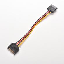 1PC 15 Pin SATA Male to Female 15 Pin 15P SATA Adapter Power Extension Cable Wire Cord 8 Inches 2024 - buy cheap