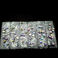 Cuentas de Cristal 3D para decoración de uñas, adornos de piedras AB coloridas, joyería Strass, 60 uds. 2024 - compra barato