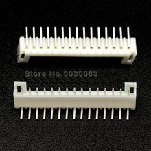 50pcs PH2.0 Right Angle pin Header 15p 15pin PH-15AW PH 2.0mm pitch 90 degree bending needle PCB JST Car male wire Connectors 2024 - buy cheap