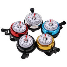 Children Bicycle Bike Bell Compass Aluminum Alloy Plastic Multi Color 21mm Sport Horn Handlebar Cycling Bicycle Accessories Kids 2024 - buy cheap