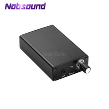 Nobsoundmini tda1305t amplificador de placa de som usb dac 2024 - compre barato