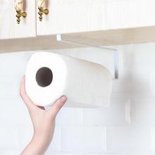 Iron Kitchen Tissue Holder Hanging Bathroom Toilet Roll Paper Holder Towel Rack Towel Shelf Kitchen Cabinet Door Hook Holder 2024 - buy cheap