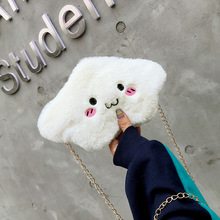 Mini Cartoon Crossbody Bag Cute Cloud Shoulder Bags For Women 2019 Plush Toy Girl Women Bag Bolsa Feminina 2024 - buy cheap