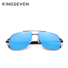 KINGSEVEN TR90 Frame Polarized Sunglasses Men Rimless Mirror Lens Sun glasses Male Fishing Eyewear For Men Gafas Oculos De Sol 2024 - buy cheap
