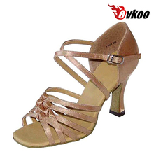 Evkoodance-zapatos latinos para mujer, calzado de baile personalizado, 4 colores diferentes, Evkoo-168, 2017 2024 - compra barato