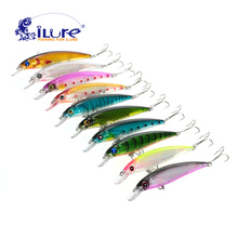 10 Pcs/lot 11cm/13g Fishing Lures Minnow Angel Lures Hard Lures Artificial Bait Crankbait Swimbait 3D eye with hook for Pesca 2024 - buy cheap