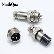 1set GX16 3 Pin Male & Female Diameter 16mm Wire Panel Connector L71 GX16 Circular Connector Aviation Socket Plug 2024 - buy cheap