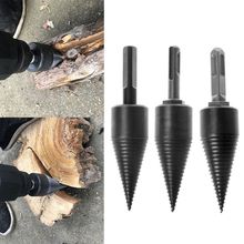 Firewood Machine Drill Wood Cone Reamer Punch Driver Drill Bit Split Drilling Tools 130x32mm 2024 - buy cheap