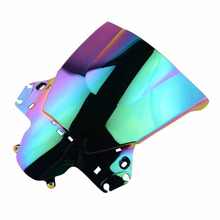 Protector de parabrisas de doble burbuja ABS para motocicleta, iridio, para Honda CBR250R CBR 250R 2011-2013 2012 2024 - compra barato