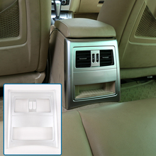 Матовая Серебряная Автомобильная задняя воздушная розетка противоскользящая накладка ABS для BMW E90 3 серии 2005-2012 автомобильные аксессуары 2024 - купить недорого