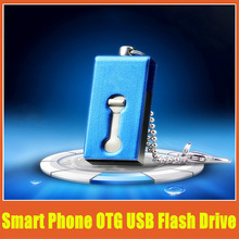 New Metal Waterproof Pen Drive Smart Phone Tablet PC 32GB USB Flash Drive OTG External Storage Memory Stick USB 2.0 Pendrive 2024 - buy cheap