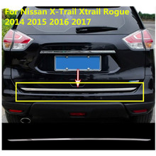 Fit For Nissan X-Trail Xtrail Rogue 2014 2015 2016 2017 Stainless Steel Rear Trunk Tailgate Tail Gate Trim Cover Molding Garnish 2024 - buy cheap