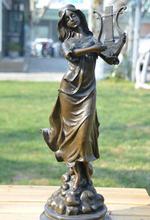 Art Deco Sculpture Golf Bronze Statue 2024 - buy cheap