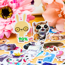 40pcs Creative Cute Self-made pet animal DIY Stickers Diary Album Decoration scrapbooking child stationery  stationery stickers 2024 - buy cheap