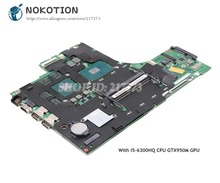 Nokotion-placa-mãe para computador lenovo ideapad 700-15isk, placa principal, 15 polegadas, cpu gtx950m 2024 - compre barato