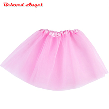 Falda de gasa para niña pequeña, tutú de baile, faldas de Ballet, falda de fiesta de cumpleaños 2024 - compra barato