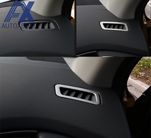 Fit For Nissan Qashqai j11 Chrome Dashboard Air Vent Trim Cover 2014 2015 2016 2017 Bezel Interior Garnish Front Insert Frame 2024 - buy cheap