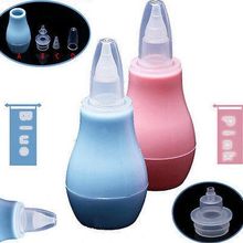 Hot Sale Silicone Baby Children Nasal Aspirator Toddler Nose Cleaner Infant Snot Vacuum Sucker Safe non-toxic Free Shipping #27 2024 - buy cheap