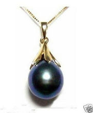 hot Elegant rare black sea shell pearl pendant necklace AAA style Fine Noble real Natural free shipping 2024 - buy cheap