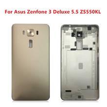 Carcasa para teléfono móvil Zenfone 3 Deluxe 5,5, cubierta de batería para Asus ZS550KL, con botón de encendido de volumen, cubierta trasera de repuesto 2024 - compra barato