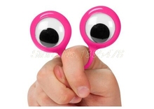 500 Uds ojo títeres de dedo anillos de plástico con menear los ojos favores de fiesta para los niños de regalo surtido juguetes relleno para piñatas de cumpleaños 2024 - compra barato