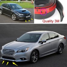 For Subaru Impreza WRX STi XV / Car Bumper Lip / lower Body Kit / Front / Rear Skirt Spoiler / Bumper Deflector Rubber Strip 2024 - buy cheap