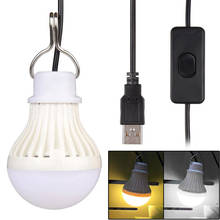 USB-переключатель, лампа для кемпинга, фонарик для улицы, путешествий, рыбалки, светодиод 5 Вт, сверхъяркий походный аварийный фонарь, лампа-фонарь 2024 - купить недорого