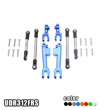 alloy aluminum front & rear sway bar & stainless steel linkage for 1/7 traxxas unlimited desert racer udr 2024 - buy cheap