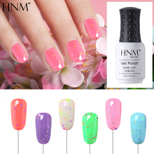 HNM 8ml Cheese UV Gel Nail Polish Semi Permanent Candy Color LED Lamp Lucky Lacquer Hybrid Varnish Soak Off Stamping Enamel 2024 - buy cheap