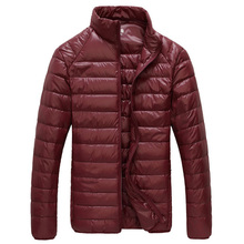 Chaqueta de plumón de pato para hombre, ultraligera parka, informal, portátil, de talla grande, 2020, novedad, invierno, 90% 2024 - compra barato