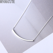 New Arrivals Silver Color  Line Necklaces Pendants for Women Wedding Jewelry 2024 - buy cheap