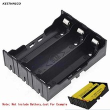 KEITHNICO 1 Pc de plástico de la caja de la batería de almacenamiento soporte para caja de 18650 batería recargable 3,7 V DIY 2024 - compra barato