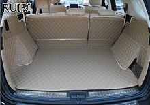 Хорошее качество и бесплатная доставка! Специальные коврики для багажника Mercedes Benz ML Class W166 2016-2012, водонепроницаемые коврики для багажника 2024 - купить недорого