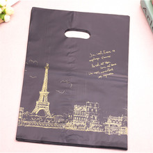 Bolsas de embalaje Vintage de la Torre Eiffel, gran oferta, 30x40cm, gran Regalo de plástico, 100 unids/lote 2024 - compra barato