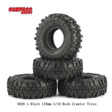 SURPASS HOBBY 4Pcs 4020 1.9Inch 110mm 1/10 Rock Crawler Tires for D90 SCX10 AXIAL RC4WD TF2 RC Car 2024 - buy cheap