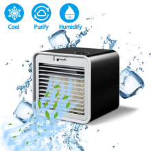 Convenient New Mini Portable Air Conditioner Humidifier Air Cooler Space Easy Cool Purifies Big Wind Fan for Home Office Desk 2024 - buy cheap