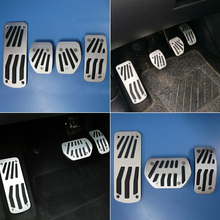 TTCR-II Car Accessories For Peugeot 2008 207 CC SW GTI/RC 208 GTI 308CC AT/MT Gas Brake Clutch Pedals Pad Modified Stickers 2024 - buy cheap