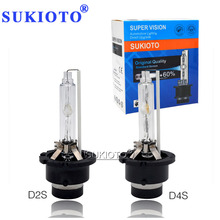 SUKIOTO 55W D2S HID Xenon Bulb D4S 4300K 5000K 8000K 6000K 35W 55W D2R D4R Car Headlight Bulb For D2S D4S HID Bulb Ballast Kit 2024 - buy cheap
