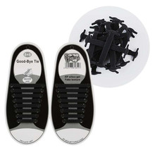 Cordones elásticos de silicona para zapatos Unisex, cordón creativo de goma para perezosos, 16 unids/lote 2024 - compra barato