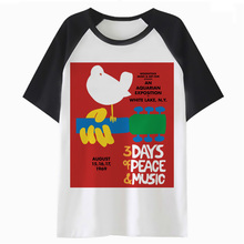 Woodstock t shirt harajuku clothing women kawaii tshirt femme graphic tee tops female t-shirt cartoon K3100 2024 - buy cheap