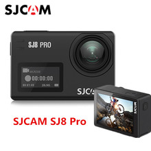 В наличии SJCAM SJ8 Pro 4K 60fps Спортивная камера водонепроницаемая анти-встряхивание двойной сенсорный экран WiFi Пульт дистанционного управления экшн-камера Спорт DV 2024 - купить недорого