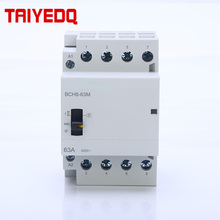 Household Contactor 4P 63A  Household Manually Operated AUTO Contactor AC400V 50/60HZ Switch 2024 - buy cheap