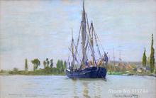 Paintings by Claude Monet The Sailing Boat decorative art handmade High Quality 2024 - buy cheap