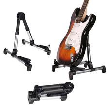Multifunctional Portable Guitar Stand Foldable A Frame Acoustic Electric Guitar Stand Musical Bracket Holder Fashion 2024 - buy cheap