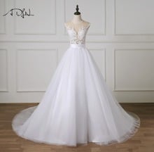 ADLN-vestido de Novia de corte en A, traje de Novia de princesa, acolchado, personalizado 2024 - compra barato