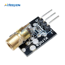 5Pcs DC 5V KY-008 650nm Laser sensor Module 6mm 5V 5mW Red Laser Dot Diode Copper Head For Arduino DIY Kit 2024 - buy cheap