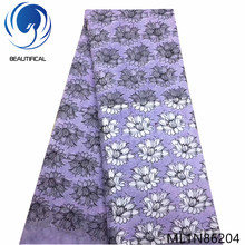 BEAUTIFICAL nigerian lace fabrics New arrival printing flowers net lace fabbric free shipping french lace 5yards/lot ML1N862 2024 - buy cheap