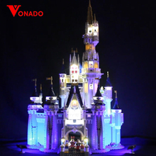 Vonado Led Light For 71040 Creative City Cinderella Princess Castle 16008 Building Blocks Toys (only Light) 2024 - buy cheap