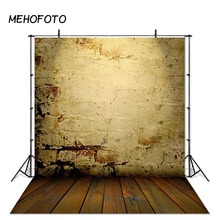 MEHOFOTO-Fondo de fotografía de pared con textura amarilla, telón de fondo de tablero de madera Retro, retrato de fotomatón, accesorios de estudio fotográfico 2024 - compra barato